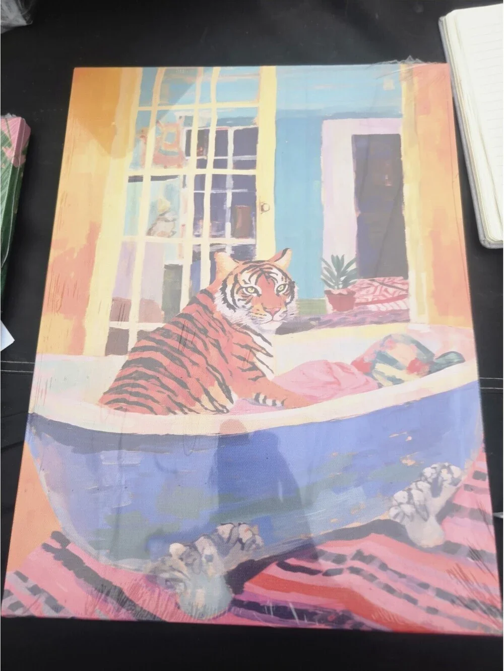 Lion's spa bath picture frames 12 X 16 set of 3
